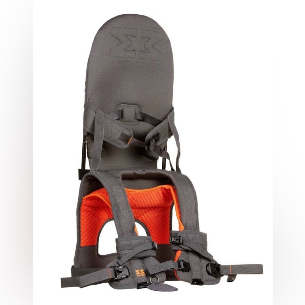 MiniMeis Shoulder Carrier - Orange and Gray